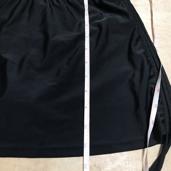 Catalina Bikini Bottom Skirt Black - Picture 2 of 8